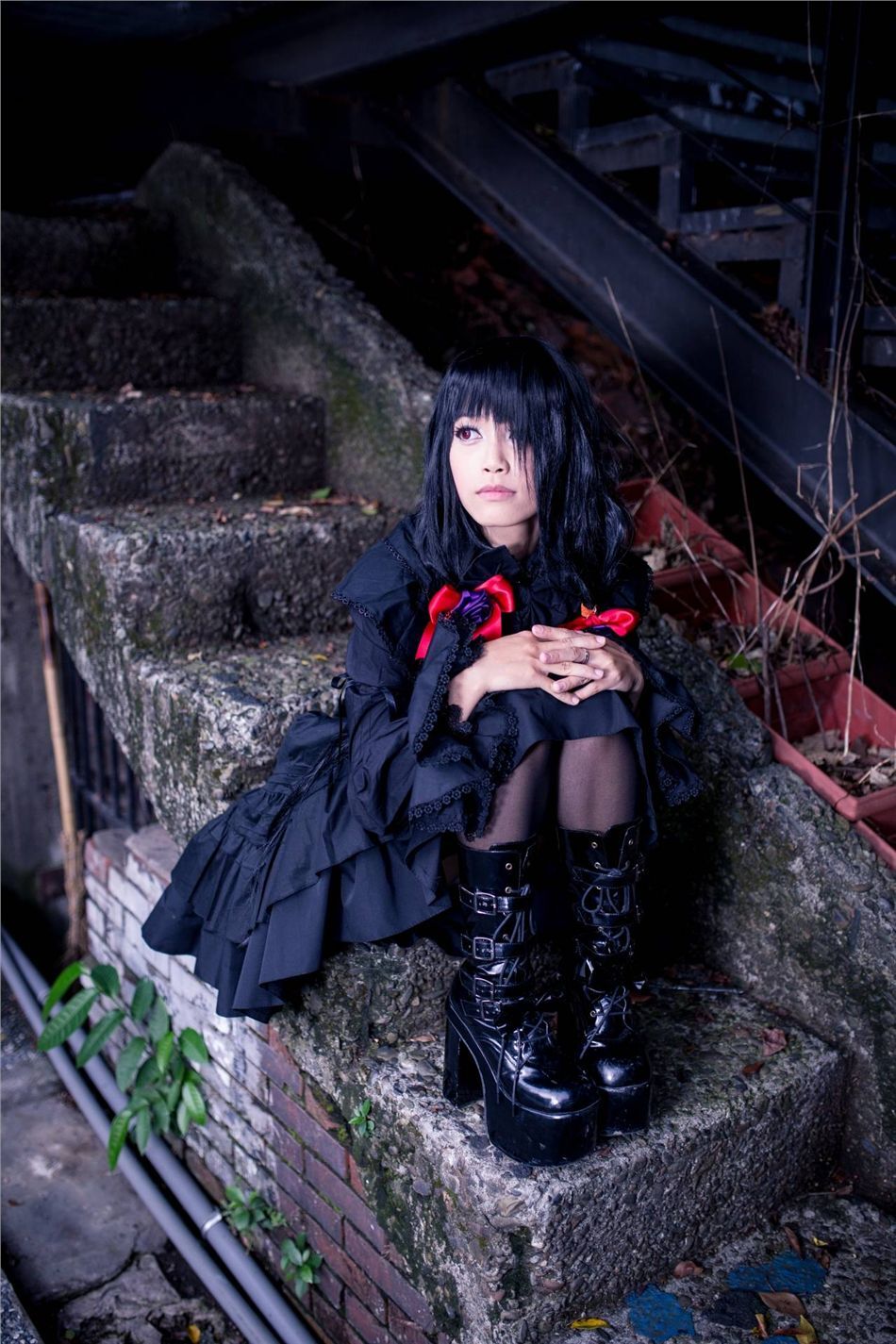 [Cosplay] 2013.12.09 時崎狂三コスプレ写真集 鬼瞳